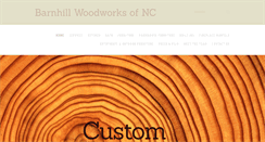 Desktop Screenshot of barnhillwoodworks.com